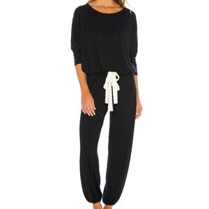 Eberjey ‘Gisele’ The Slouchy Lounge Set ~ in Black/Black